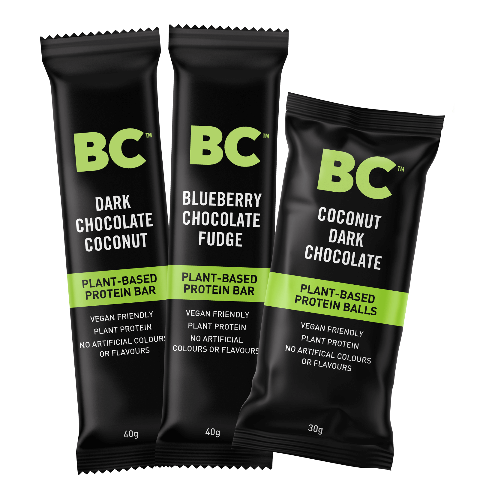 BC Snacks High Protein No Added Sugar Good Fats Plant Based Bars